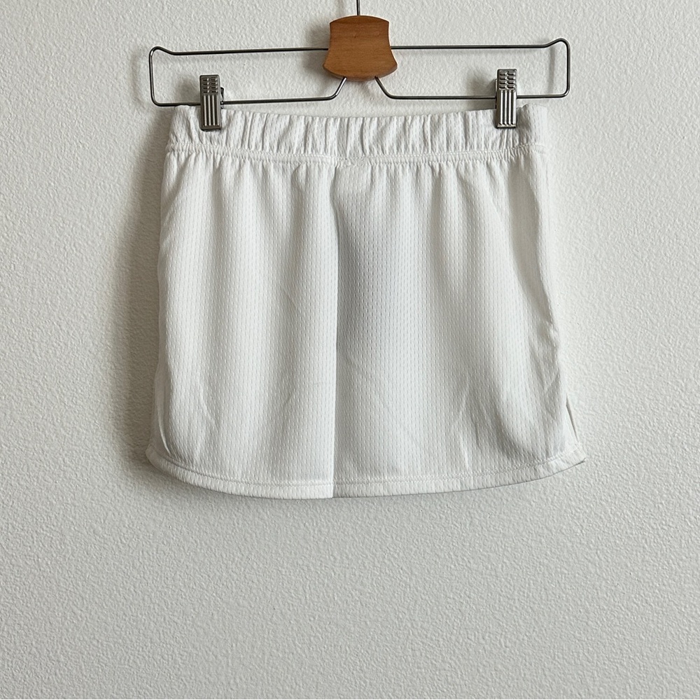 New Balance White Jersey Athletic Skirt Size M - Picture 2 of 11